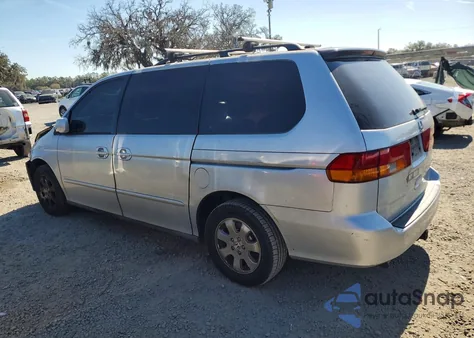2004 Honda Odyssey Exl z USA, uszkodzony, nr VIN 5FNRL18984B022939